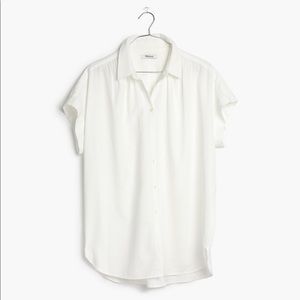Madewell “Central Shirt” in Pure White